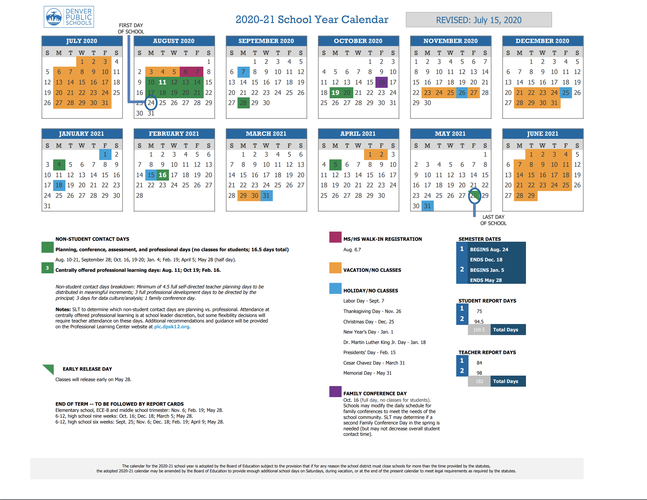 Bear Valley International School » BVIS 202021 Calendar